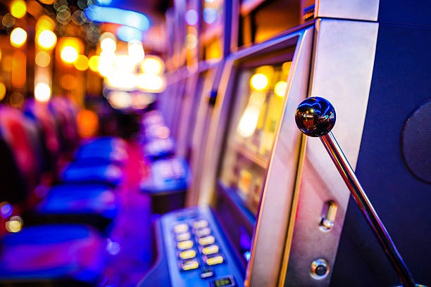 mesin228 slot game interface showing grid layout, spin button, and balance display